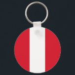 Chaveiro Bandeira do Peru<br><div class="desc">Produtos de Sinalizador Mundial Personalizáveis - Sinta-se livre para adicionar seu próprio texto.</div>
