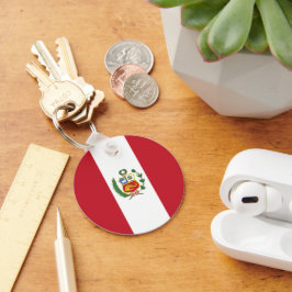 Chaveiro Bandeira do Peru