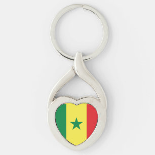 Chaveiro Bandeira do Senegal