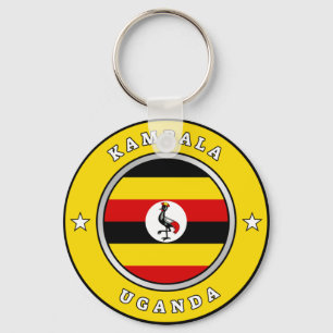 Chaveiro Bandeira do Uganda