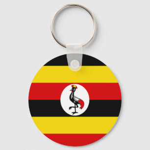 Chaveiro Bandeira do Uganda