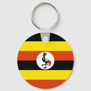 Chaveiro Bandeira do Uganda