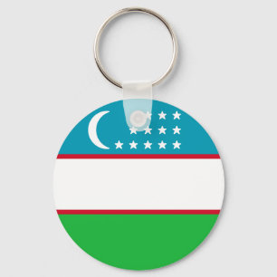 Chaveiro Bandeira do Usbequistão