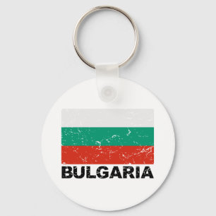 Chaveiro Bandeira do vintage de Bulgária