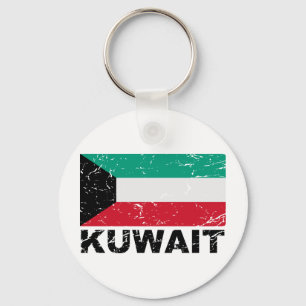 Chaveiro Bandeira do vintage de Kuwait