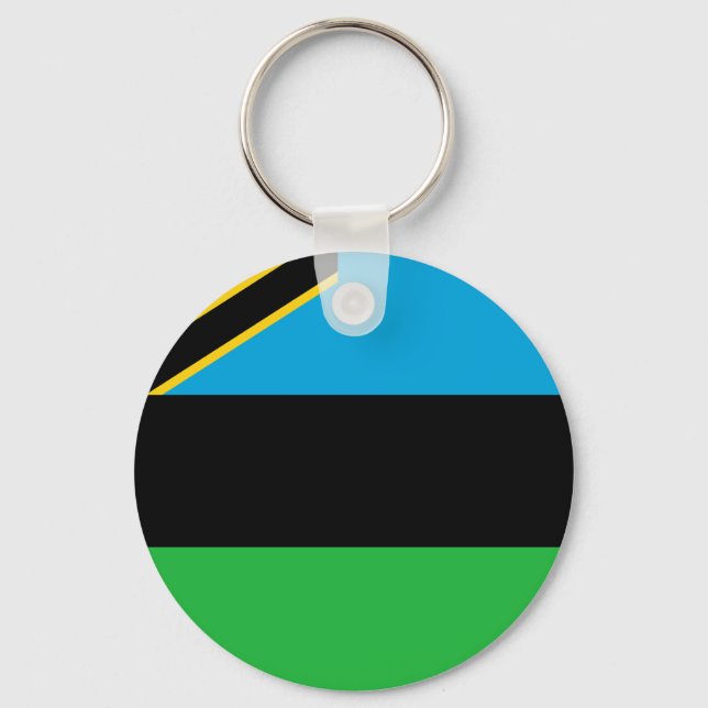 Chaveiro Bandeira do Zanzibar (Frente)