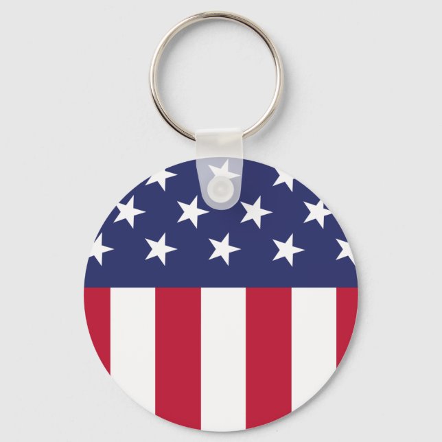 Chaveiro Bandeira dos Estados Unidos da América (Frente)