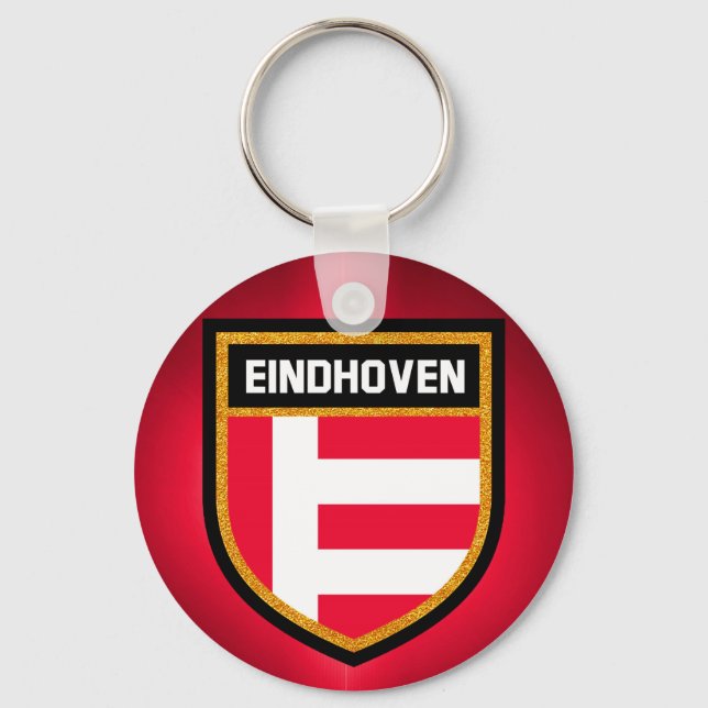 Chaveiro Bandeira Eindhoven (Frente)