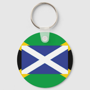 Chaveiro Bandeira escocesa jamaicana - Jamaica - Scotland