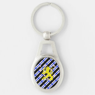Chaveiro Bandeira finlandesa das listras