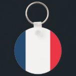 Chaveiro Bandeira francesa<br><div class="desc">Apoiar o seu país</div>