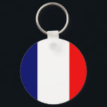 Chaveiro Bandeira francesa<br><div class="desc">Bandeira Ilustrada da França</div>