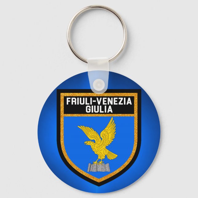 Chaveiro Bandeira Friuli-Venezia Giulia (Frente)