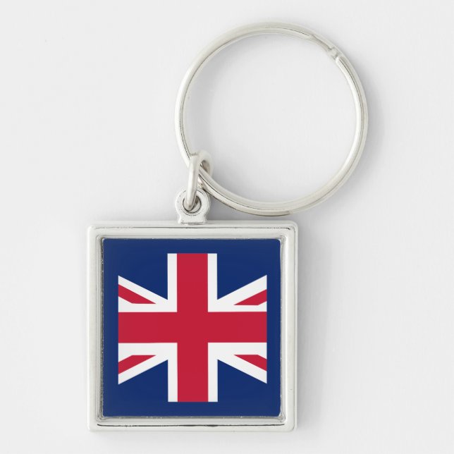 Chaveiro Bandeira Inglesa Patriótica (Frente)