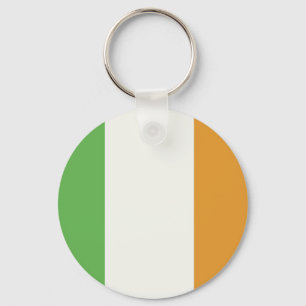 Chaveiro Bandeira Irlandesa Com Shamrock
