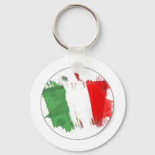 Chaveiro Bandeira italiana da forma