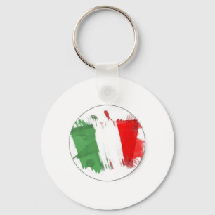 Chaveiro Bandeira italiana da forma