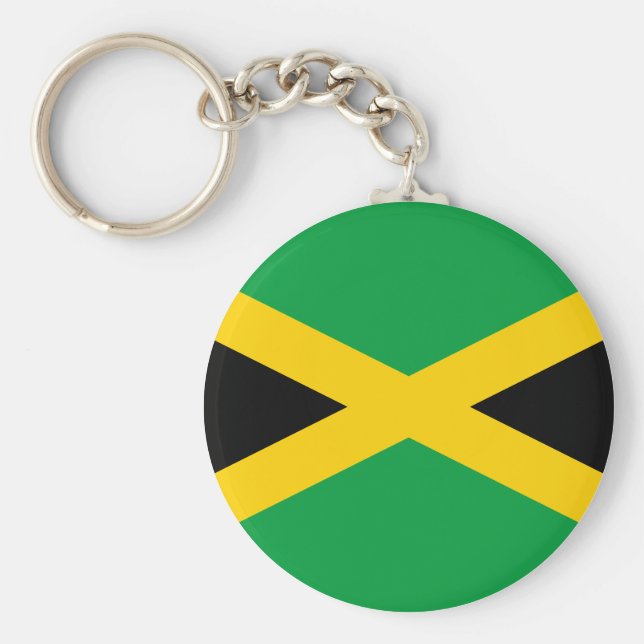 Chaveiro Bandeira Jamaica (jamaicana) (Frente)
