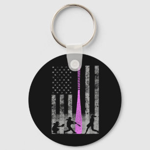 Chaveiro Bandeira Macia Americana - Jogadores E T Rosa