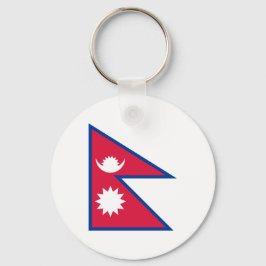 Chaveiro Bandeira Nacional do Nepal