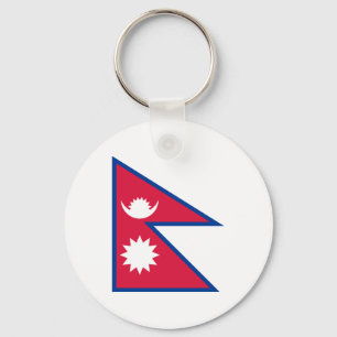 Chaveiro Bandeira Nacional do Nepal