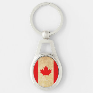 Chaveiro Bandeira Nacional Patriótica Original do CANADÁ