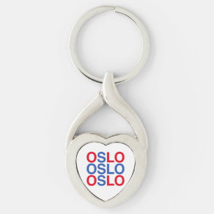 Chaveiro Bandeira Norueguesa OSLO