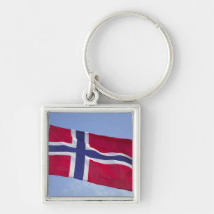 Chaveiro bandeira norueguesa RF)