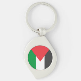 Chaveiro Bandeira Palestina Livre sob medida