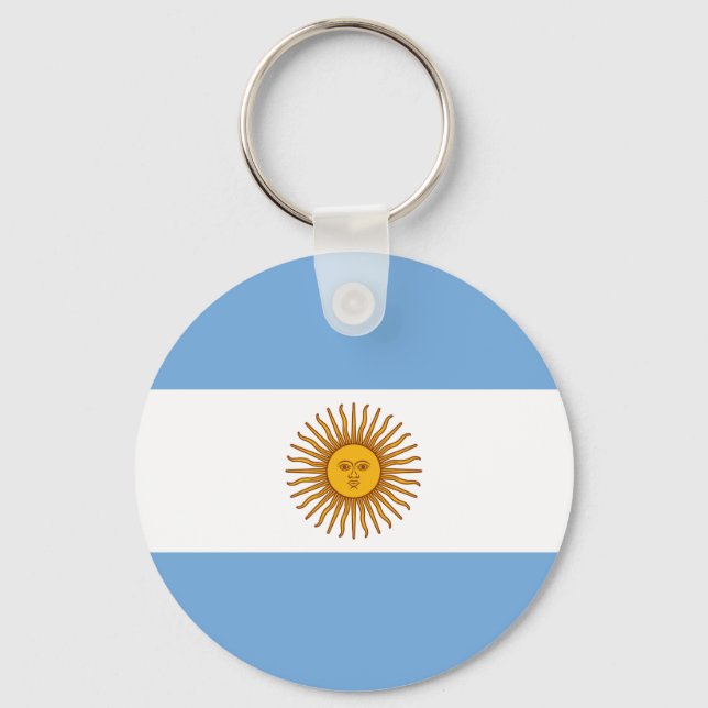 Chaveiro Bandeira Patriótica Argentina (Frente)