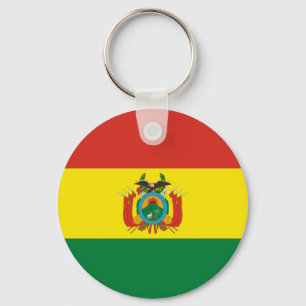 Chaveiro Bandeira Patriótica da Bolívia