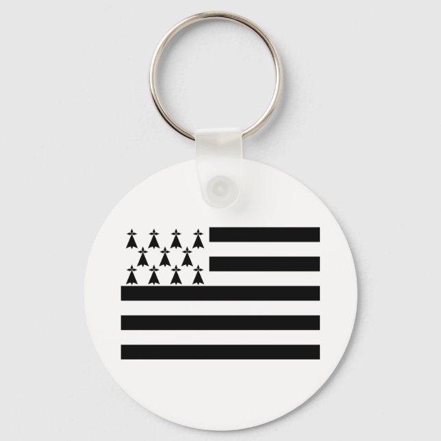 Chaveiro Bandeira Patriótica da Bretanha (Frente)