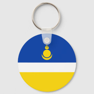 Chaveiro Bandeira Patriótica da Buriácia