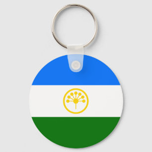 Chaveiro Bandeira Patriótica de Bashkortostan
