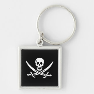 Chaveiro Bandeira pirata de Jolly roger