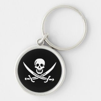 Chaveiro Bandeira pirata de Jolly roger