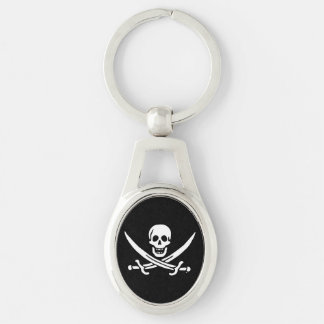 Chaveiro Bandeira pirata de Jolly roger
