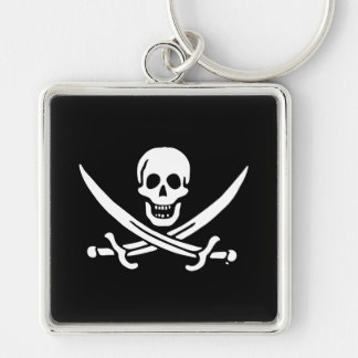 Chaveiro Bandeira pirata de Jolly roger