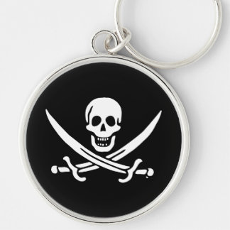 Chaveiro Bandeira pirata de Jolly roger