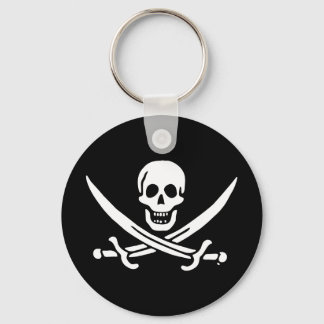 Chaveiro Bandeira pirata de Jolly roger