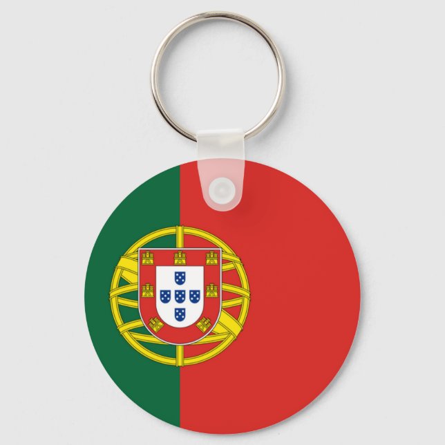 Chaveiro Bandeira Portuguesa (Frente)