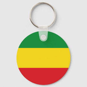 Chaveiro Bandeira Rastafári Rasta Etíope