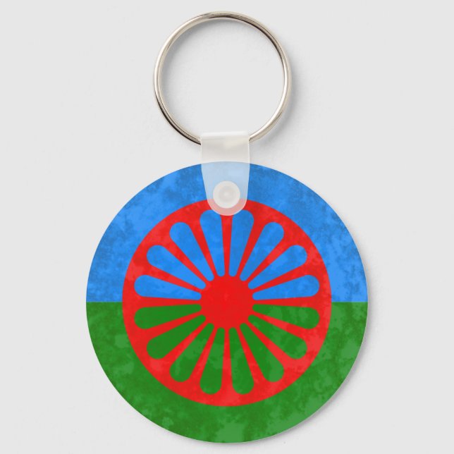 Chaveiro bandeira romani (Frente)