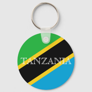 Chaveiro bandeira tanzânia