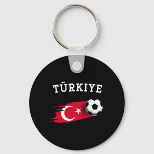 Chaveiro Bandeira Turca Bandeira da Turquia Futebol Turco T