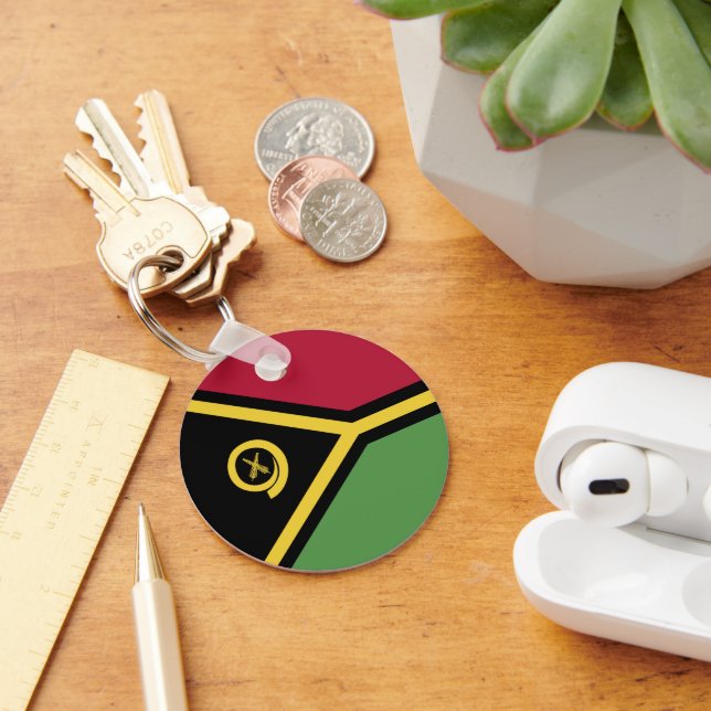 Chaveiro Bandeira Vanuatu (Mesa)