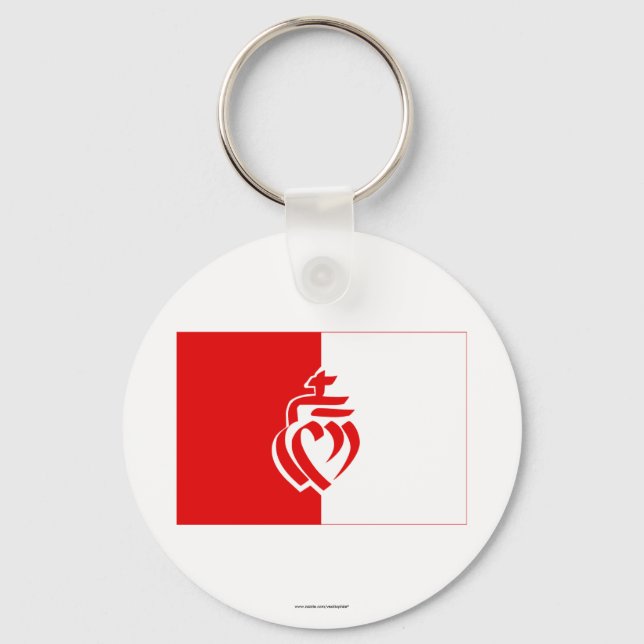 Chaveiro Bandeira Vendée (Frente)