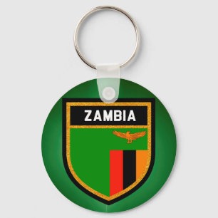 Chaveiro Bandeira Zâmbia
