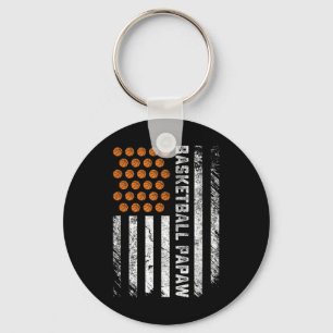 Chaveiro Bandeja do Jogador Bysketbyll Papaw Usa Flag Byske