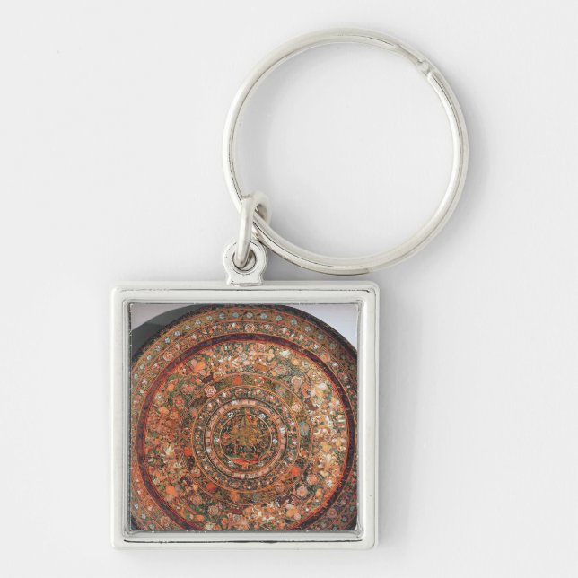 Chaveiro Bandeja do tribo de Michoacan (Frente)